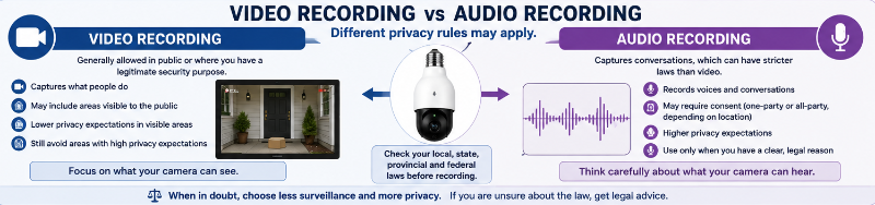 Video Recording vs Audio Recording
