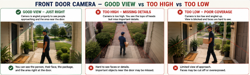 Good View vs Too High vs Too Low