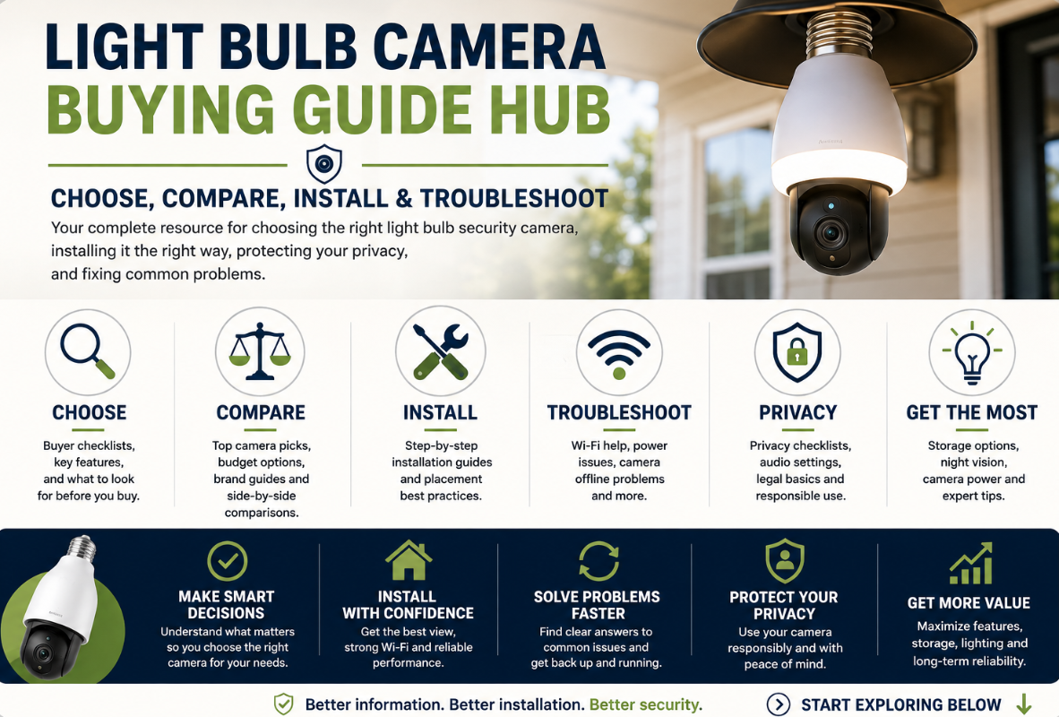 Light Bulb Camera Buying Guide Hub