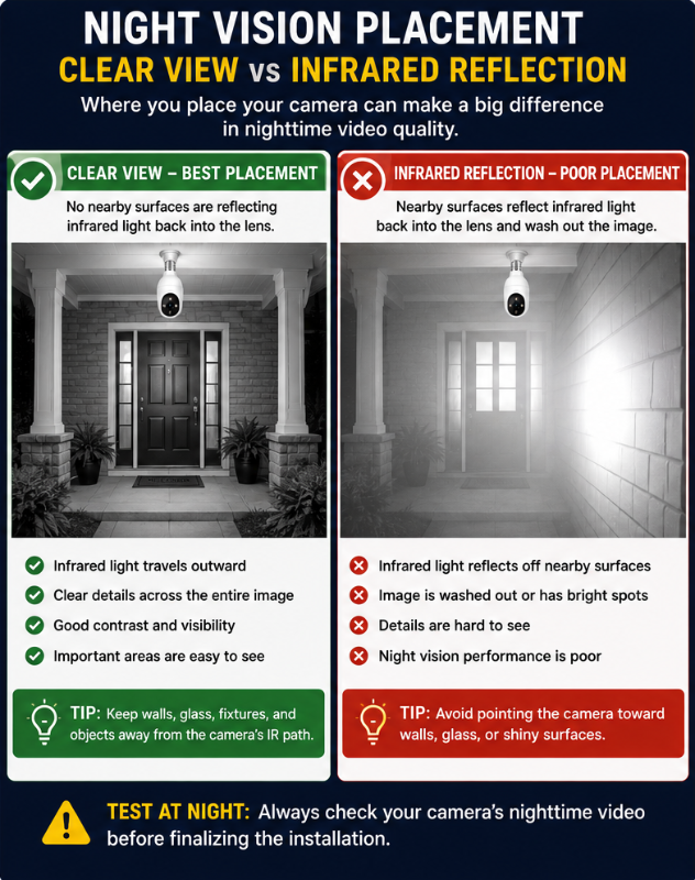 Night Vision Placement