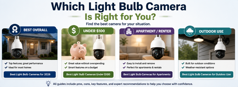 Which Light Bulb Camera Is Right for You
